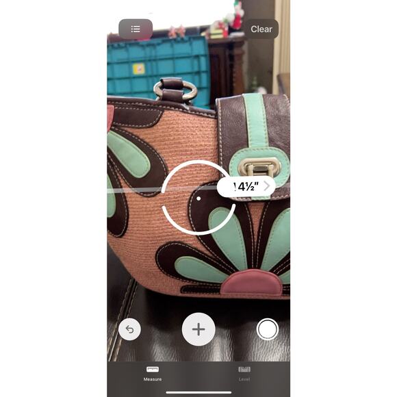 Isabella Fiore basket flower bag - Picture 6 of 14